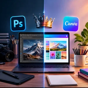 فوتوشاپ و کنوا