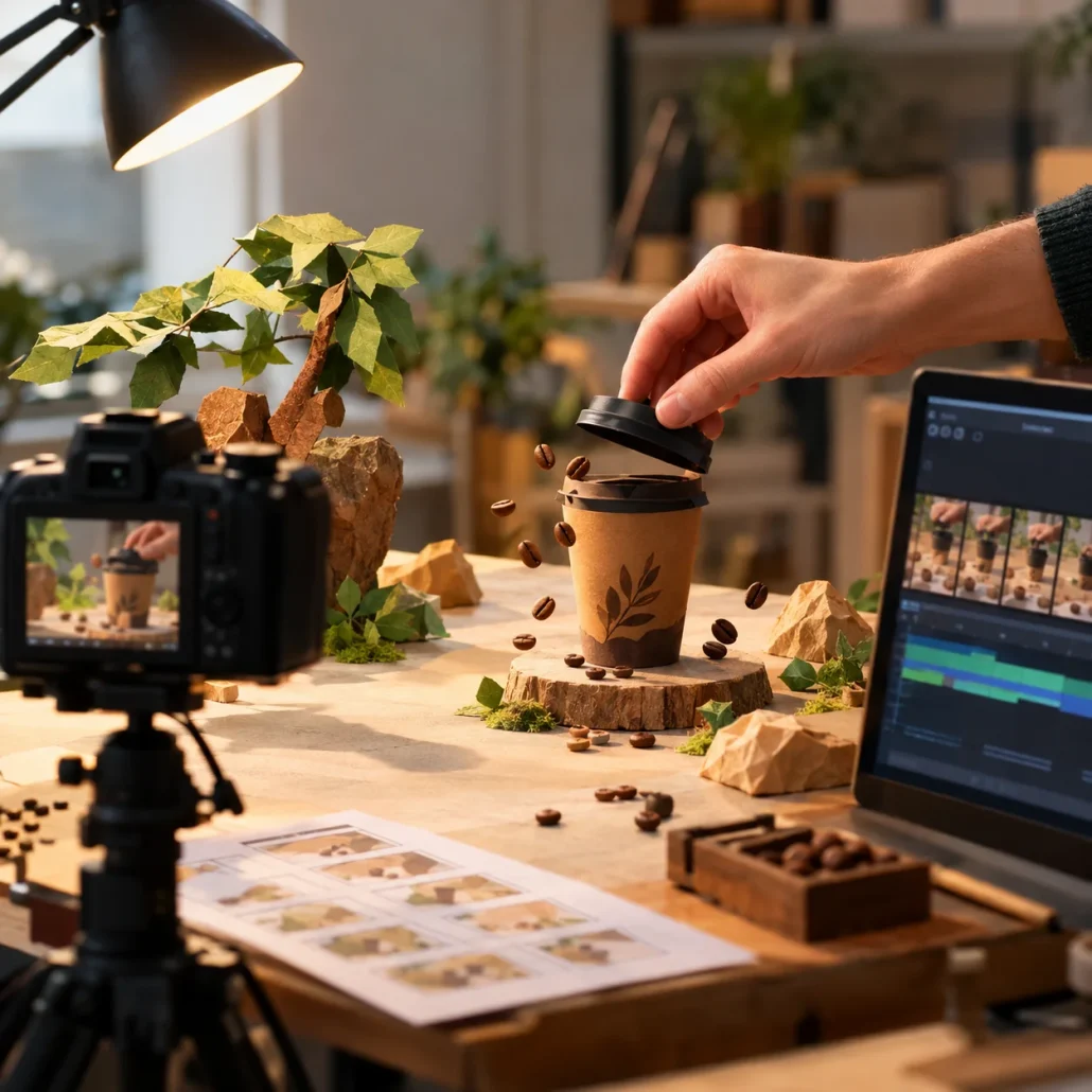 استاپ موشن در تبلیغات مدرن